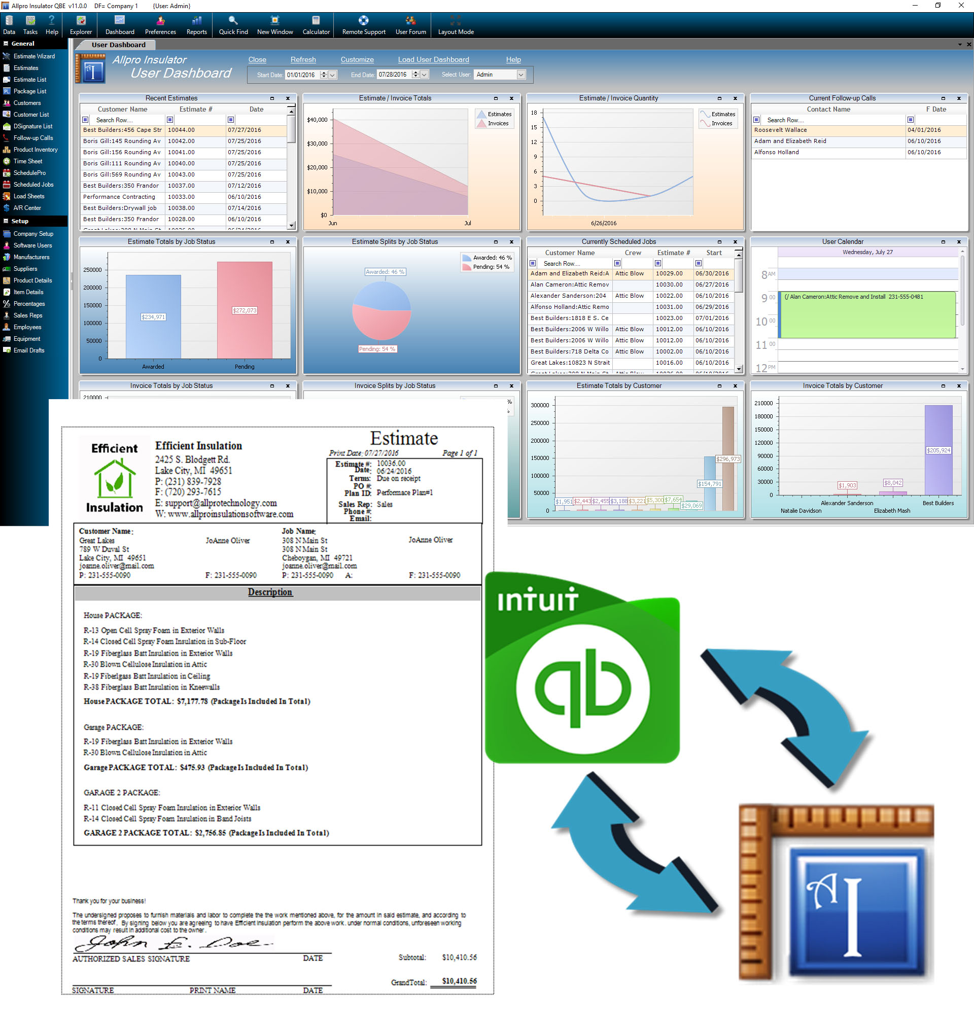 Allpro Insulation Contractor Estimating Software Spray Foam Insider