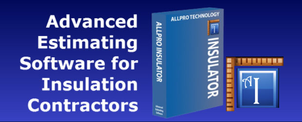Allpro Insulation Contractor Estimating Software Spray Foam Insider