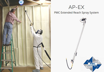 Spray Gun PMC Polymac Spray Foam Insider 